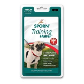 Sporn Original Training Halter for Dogs Red