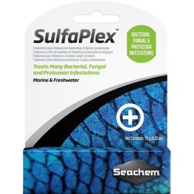 Seachem Sulfaplex Bacterial, Fungal and Protozoan Treatment