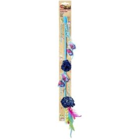 Spot Butterfly and Mylar Teaser Wand Cat Toy