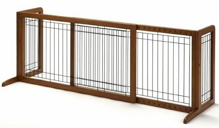 Large Bay Isle Freestanding Pet Gate