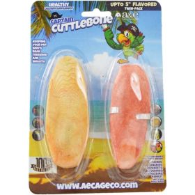 AE Cage Company Captain Cuttlebone Flavored Cuttlebone 5in. Long