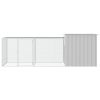 Chicken Cage Gray 118.1"x35.8"x39.4" Galvanized Steel