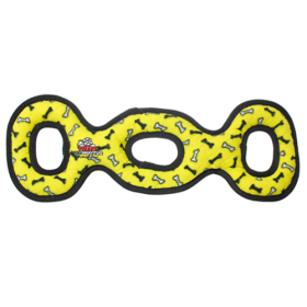 Tuffy Ultimate 3WayTug (Color: Yellow, size: one size)