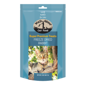 Walk About Cat Freeze Dried (Color: Rabbit)