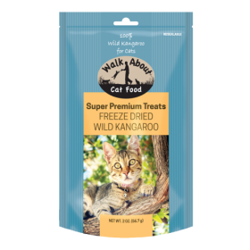 Walk About Cat Freeze Dried (Color: Kangaroo)