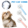 Cat Grooming Brush, Self Cleaning Slicker Brushes For Dogs Pet Hair Removal Comb Stainless Steel Needle Cat Brush Self Cleaning For Cats Dogs Hair Rem