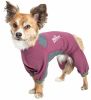 Dog Helios 'Rufflex' Mediumweight 4-Way-Stretch Breathable Full Bodied Performance Dog Warmup Track Suit