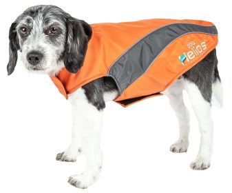 Helios Octane Softshell Neoprene Satin Reflective Dog Jacket w/ Blackshark technology (size: large)