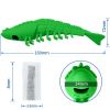 Lobster Shape Cat Toothbrush Interactive Chewing Catnip Toy Dental Care for Kitten Teeth Cleaning Leaky Food Device Natural Rubber Bite Resistance