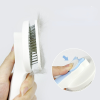 Cat Grooming Brush, Self Cleaning Slicker Brushes For Dogs Pet Hair Removal Comb Stainless Steel Needle Cat Brush Self Cleaning For Cats Dogs Hair Rem