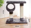 Cat Natural Sisal Scratching Post for Kitten Small Cats Activity Platform Interactive Playground