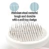 Cat Grooming Brush, Self Cleaning Slicker Brushes For Dogs Pet Hair Removal Comb Stainless Steel Needle Cat Brush Self Cleaning For Cats Dogs Hair Rem